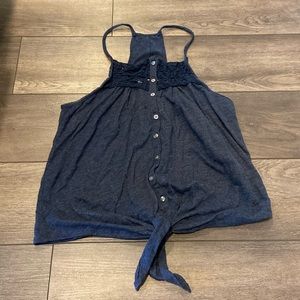 Abercrombie and Fitch navy tank top